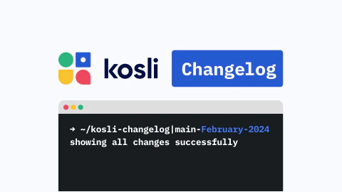Kosli Changelog - March 2024 main image