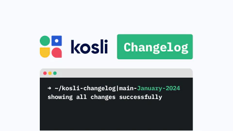 Kosli Changelog - January 2024 main image